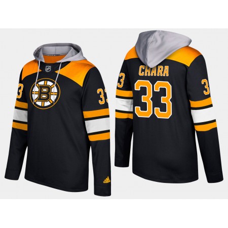 Herren Boston Bruins Zdeno Chara 33 N001 Pullover Hooded Sweatshirt